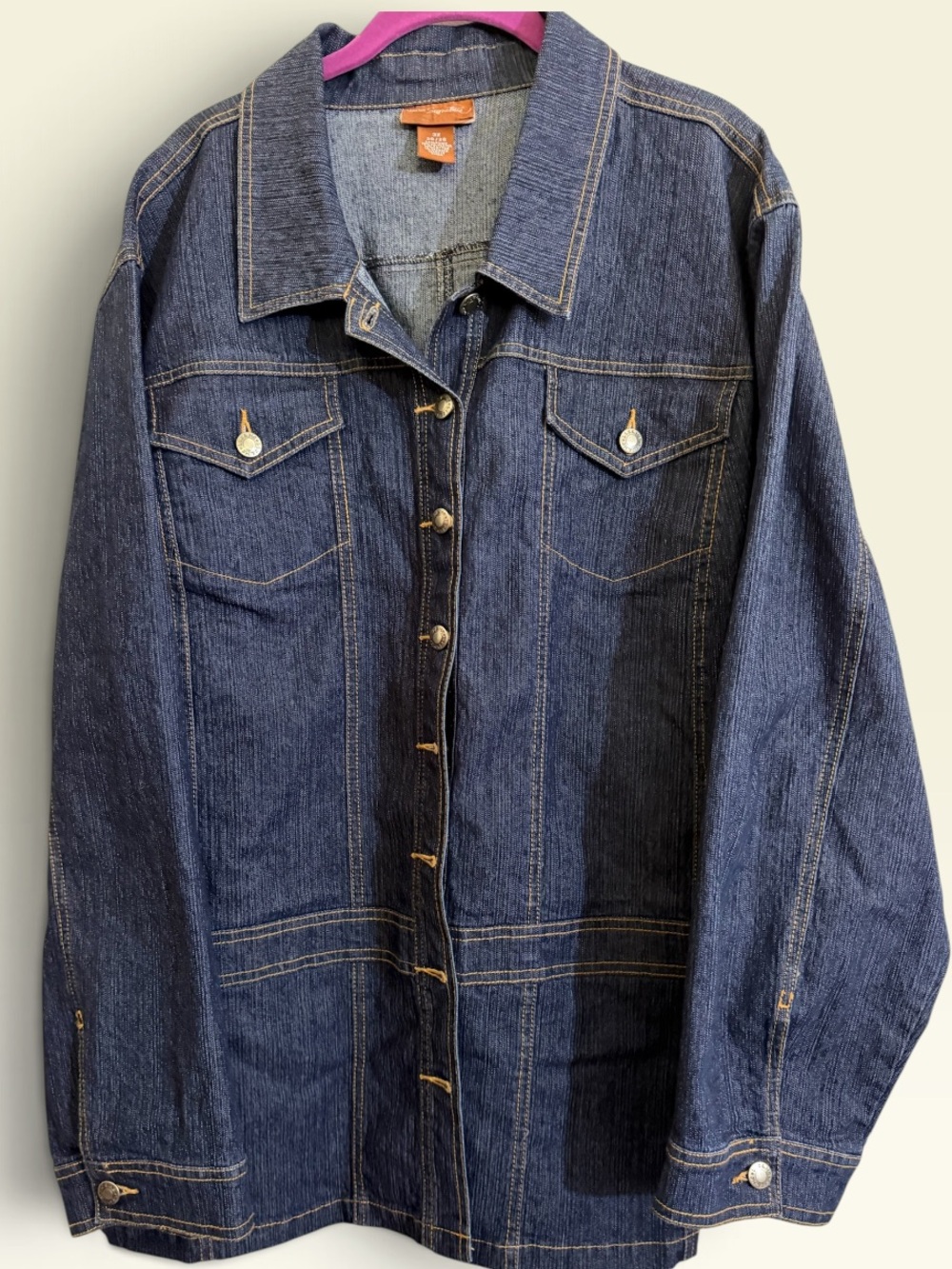 Liz & Me Classic Blue Denim Jacket - Women's